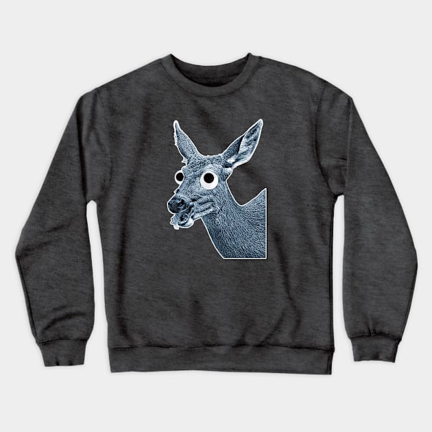 Clover-Eatin' Dear! Crewneck Sweatshirt by DavidCentioli